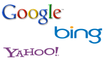 Search engine logos
